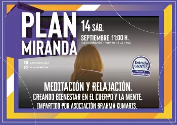 Meditación y relajación - Plan Miranda