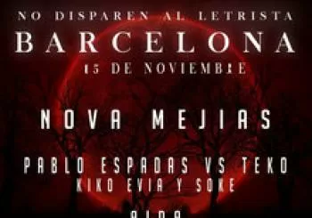 No Disparen Al Letrista Barcelona