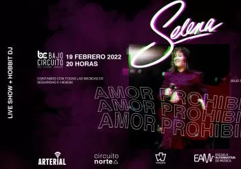 Selena Live Show + Hobbit DJ en Bajo Circuito en Ciudad de Mexico