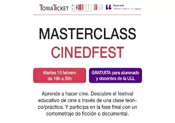 Masterclass Cinedfest  en Tenerife
