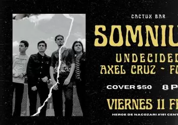 Aniversario Somnium en Cactux en Morelia
