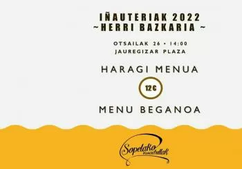 IÑAUTERIAK 2022 - SOPELAKO KUADRILLAK en Sopela