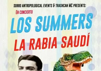 Los Summers & La Rabia Saudí en Trashcan Music Club en Madrid