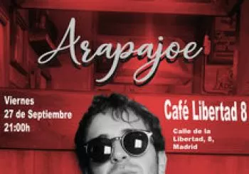 Arapajoe en el Café Libertad 8 (Madrid)