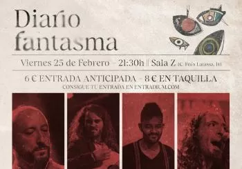 Diario Fantasma en Sala Z en Zaragoza
