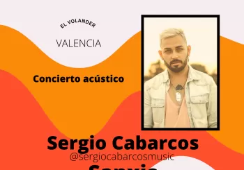 Sergio cabarcos y Sanxis concierto en acústico en Valencia