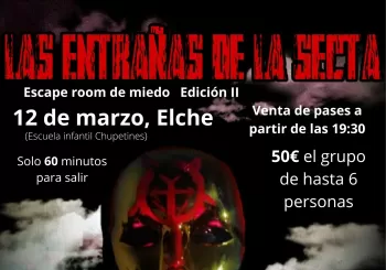 LAS ENTRAÑAS DE LA SECTA en Elche