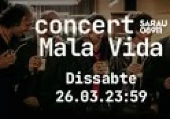 Concert Mala vida en Sarau08911 en Barcelona