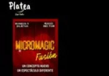 Micromagic Fusión en Platea en Madrid