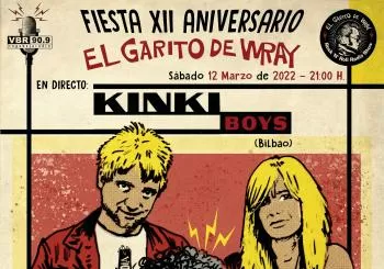 KINKI BOYS EN TNT BLUES, EN EL XII ANIVERSARIO EL GARITO DE WRAY en COX