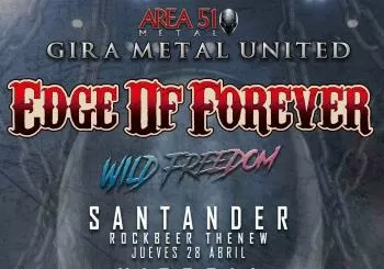EDGE OF FOREVER + WILD FREEDOM - - URBAN ROCK CONCEPT en VITORIA