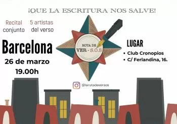 LA RUTA DE VERSOS - en BARCELONA