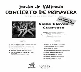 CONCIERTO DE PRIMAVERA 2022