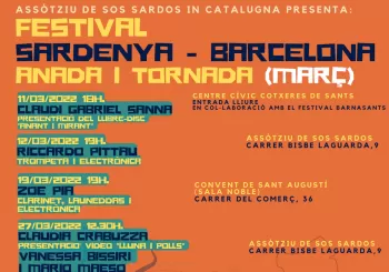 Festival Sardenya presenta FRANCESCO PIU en Barcelona