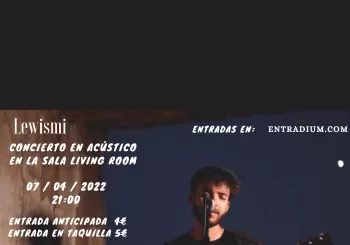 Concierto Lewismi en acústico en Living Room en Ciudad Real