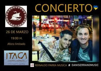 concierto de Dani Serrano y Reinaldo Parra en Murcia