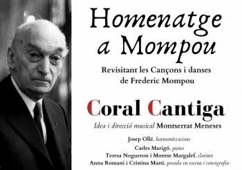 Homenatge a Mompou en Barcelona