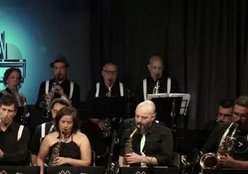 MAD SAX BIG BAND con Yoyo Cuesta y Paco Benítez en Café Berlín, en Madrid