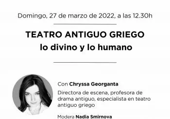 Teatro antiguo griego: lo divino y lo humano en 28013 Madrid