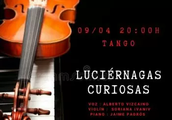 TANGO LUCIÉRNAGAS CURIOSAS en PALMA