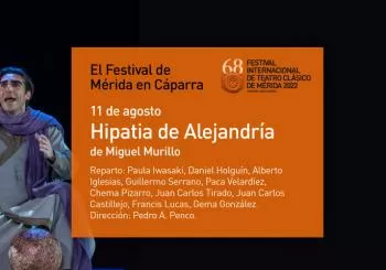 Hipatia de Alejandría en Cáparra en Ciudad Romana de Cáparra (Cáceres)