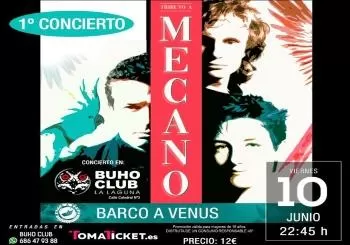 Tributo a Mecano en Tenerife