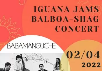 Concert ballada Balboa/Shag a l'Iguana amb Babamanouche en Barcelona