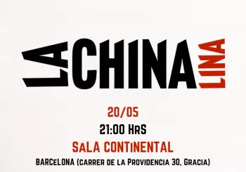 LA CHINA LINA en - SALA CONTINENTAL- en Barcelona