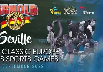 Arnold Classic Europe & Fitness sports games 2022 en SEVILLA