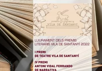Lliurament dels Premis Literaris Vila de en Santanyí