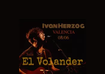 IVAN HERZOG, acústico. VALENCIA en Valencia