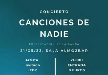 CANCIONES DE NADIE - PRESENTACIÓN DE LA BANDA en Barcelona