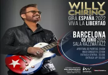 Willy Chirino en Barcelona