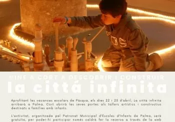 Patronat Municipal d'Escoles d'Infants - La cittá infinita - Prohibit no tocar! - , 22 d'abril en Palma