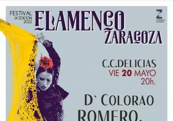 FESTIVAL FLAMENCO de ZARAGOZA. D'Colorao + Romero Martín en Zaragoza