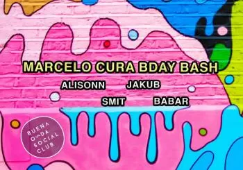 Marcelo Cura BDAY Bash @ Buena Onda Social Club en Barcelona
