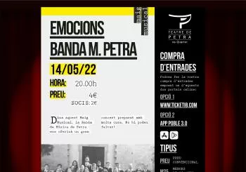 Emocions-Banda de Música de i Algaida (Maig Musical) en Petra