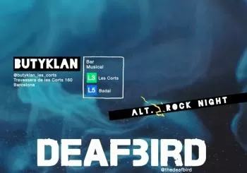 ALT. ROCK NIGHT, Verna Hikers, Deafbird, Maat en Barcelona