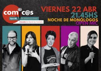 Viernes de Monólogos - Cómic@s de en Barcelona