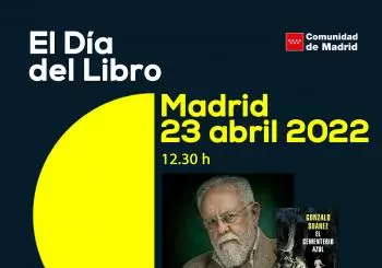 EL DÍA DEL LIBRO. Presentación de 'El cementerio azul', de Gonzalo Suárez en 28013 Madrid