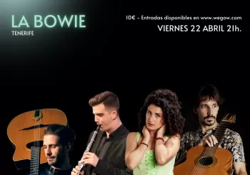 Cosmiga & Trío Nova Manouche en La Bowie en San Cristóbal de La Laguna