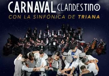 Carnaval Clandestino con Banda Sinfonica Obra de Tino Tovar en Sevilla