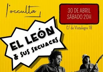 El leon & sus secuaces en Barcelona
