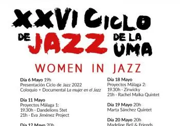 Zirwicky & Rachel Malka. XXVI CICLO DE JAZZ DE LA UMA 2022 en Málaga