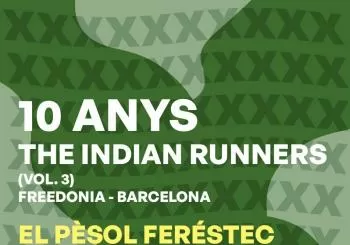 10 Anys The Indian Runners en Barcelona