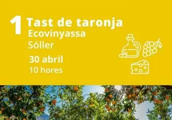 Cicle TASTOS I TALLERS. Ecovinyassa (): Visita i tast de taronges en Sóller