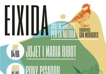 02/09: JOAN COLOMO - EIXIDA, CICLE DE CONCERTS BENÈFICS PER LA NATURA en Riudarenes