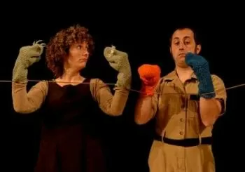Les princeses són calbes - Cia Deliri (Mitjó, 11a Mostra de teatre de titelles de Riudebitlles) en Sant Pere de Riudebitlles