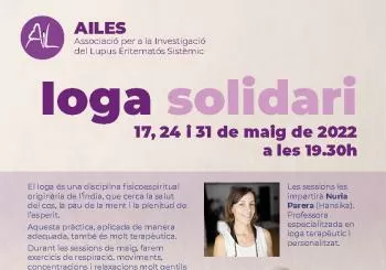 Ioga solidari en Barcelona