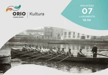 Mende bete arraunean eta bertsotan - proiekzioa en Orio